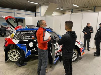 Primer contacto de Fau y el Skoda Fabia Rally2 - Automovilismo - ABC Color