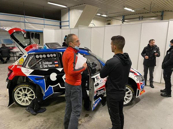 Primer contacto de Fau y el Skoda Fabia Rally2 - Automovilismo - ABC Color