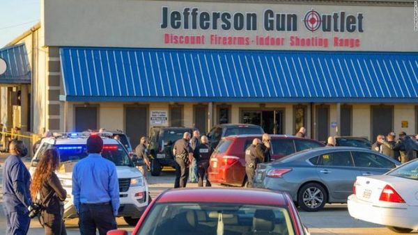 Tiroteo en tienda de armas de Louisiana deja tres muertos y dos heridos