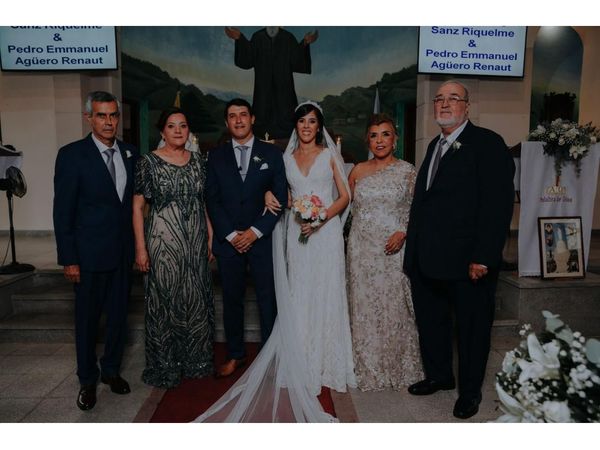 Íngrid y Pedro se casaron