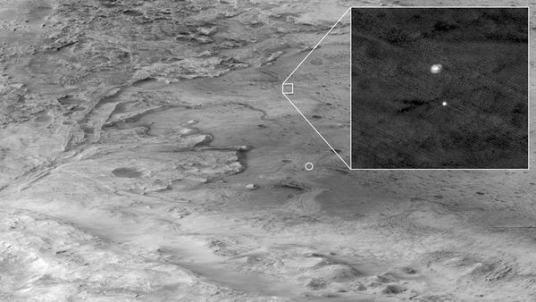 La NASA publica imágenes espectaculares de la llegada de Perseverance a Marte - Ciencia - ABC Color
