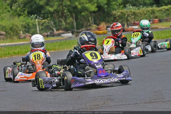 Primera fecha del Karting con buena presencia de pilotos - Automovilismo - ABC Color