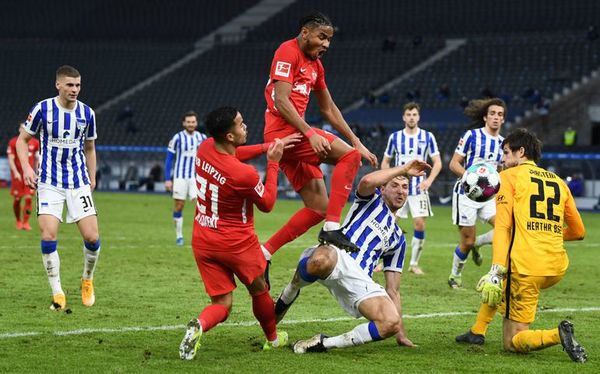 Leipzig gana al Hertha y se acerca a dos puntos del Bayern - Fútbol - ABC Color