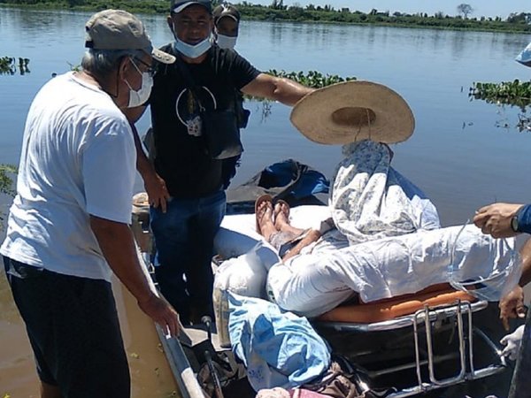 Abuela de Bahía Negra sufre por la desidia del Estado para llegar a un hospital