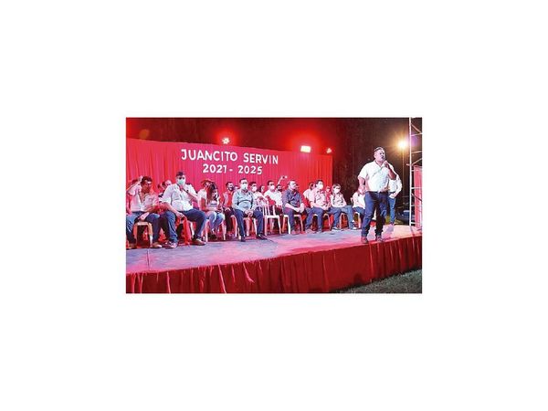 Cuevas presentó candidato en Ybycuí