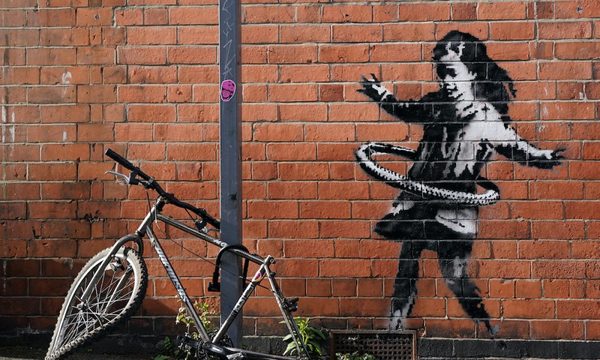 Mural de Banksy retirado de un muro de Nottingham y vendido a galería de Essex