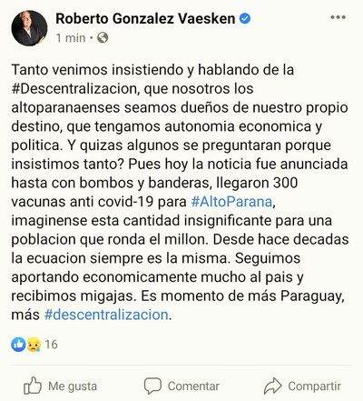Un DESPISTADO gobernador