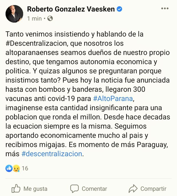 Un DESPISTADO gobernador