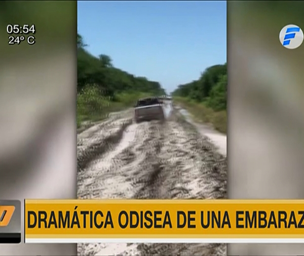 Dramática odisea de embarazada en el Chaco