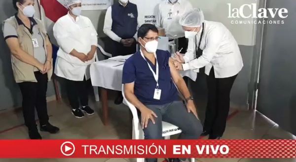 Histórico: primer altoparanaense recibe vacuna anticovid
