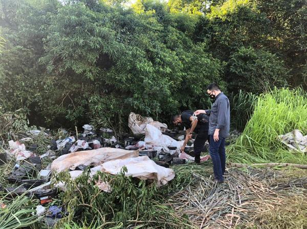 Recuperan parte de cargamento robado y detienen a cinco personas