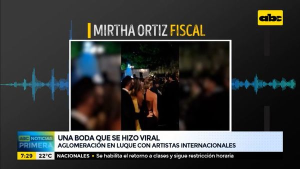 Aglomeración en una boda con presencia de artistas internacionales - ABC Noticias - ABC Color