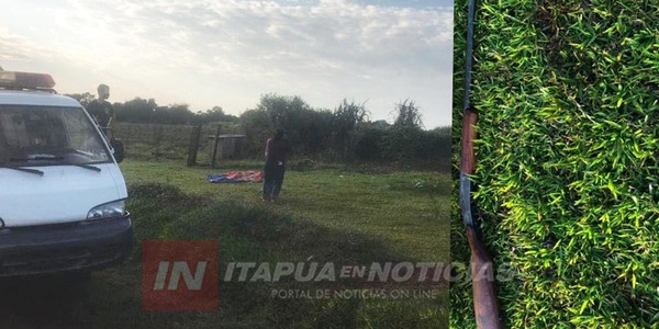 TOMÁS R. PEREIRA: JOVEN DE 18 AÑOS FALLECE DE UN DISPARO DE ESCOPETA