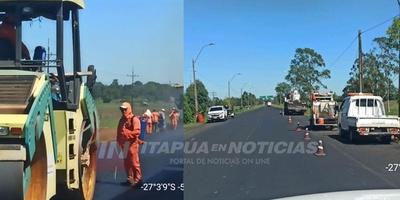  LA RUTA N° 1 ES ZONA DE OBRAS, POR LO QUE INSTAN A CONDUCTORES A CIRCULAR CON PRECAUCIÓN. 