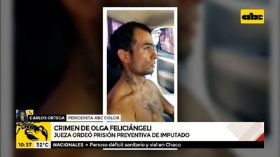 Ordenan prisión para presunto asesino de Olga Feliciángeli - A la gran 730 - ABC Color