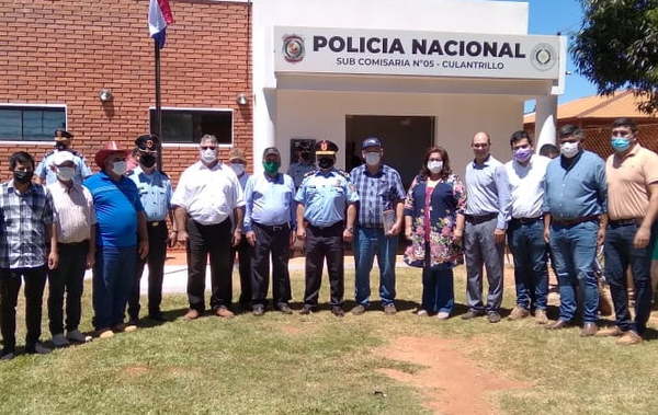 Inauguran nueva comisaría en Repatriación - Noticiero Paraguay