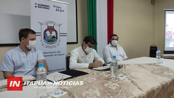 FIRMAN CONVENIO PARA LA PRODUCCIÓN DE CHÍA EN ITAPÚA