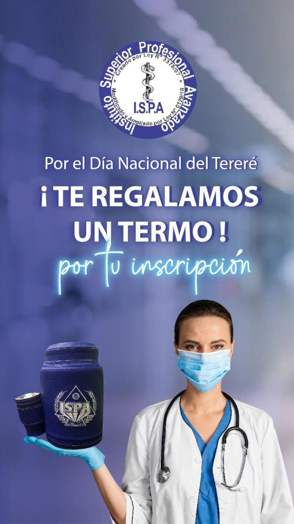 ISPA regala termos en promo por la Semana del Tereré