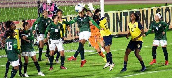 Selección femenina: Bolivia cae 0-3 ante Ecuador