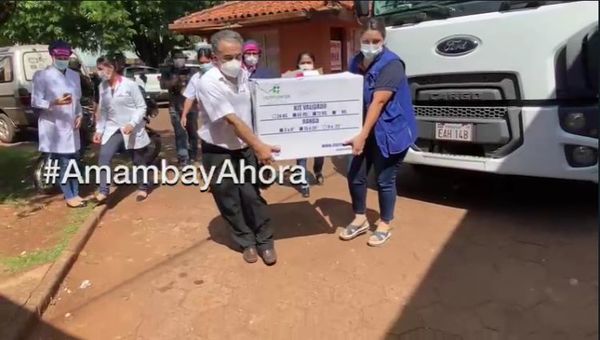 Primeras 70 dosis de vacunas contra el Covid-19 llegaron en Pedro Juan