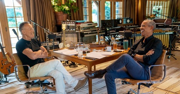 La Nación / Spotify publica conversación de Obama y Springsteen