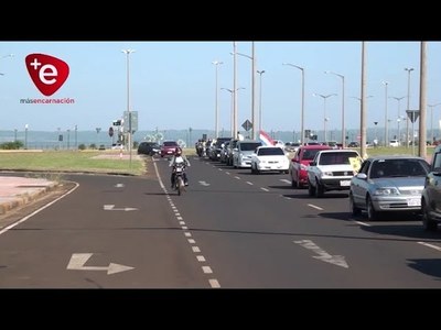 CON CARAVANA, DOCENTES SE MANIFESTARON PIDIENDO RETORNO SEGURO A CLASES