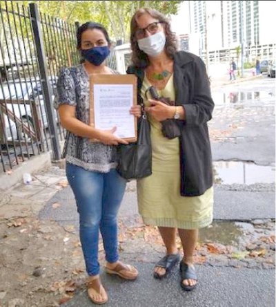 Crónica / Dan refugio a familia de Carmen Villalba