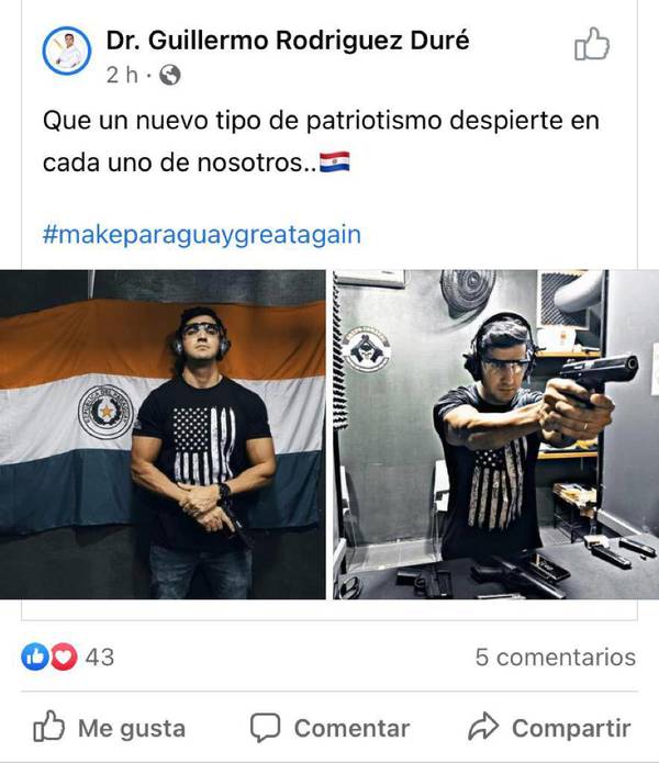 Concejal “pistolero” en lista de Miguel Prieto es blanco de duras críticas - ADN Digital