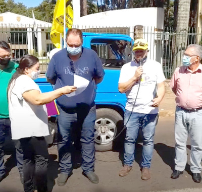 Con manifestación, docentes del Este rechazan volver a clases si no se cumple con bioseguridad