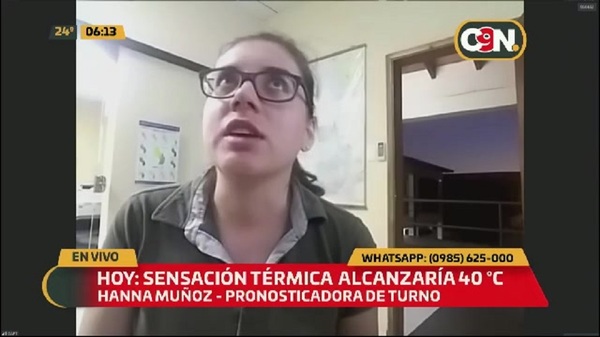 Atención: Hoy sensación térmica alcanzaría los 40° C - C9N