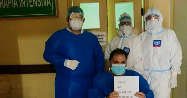 Hermano de Don Joel Oviedo venció al COVID-19 y abandonó la terapia intensiva - Noticiero Paraguay