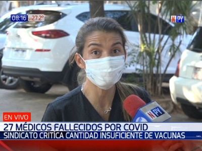 Para médicos, es "insuficiente" dosis anti-Covid y exigen transparencia