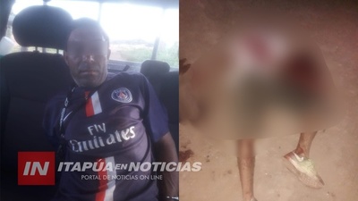 DETIENEN A SUP. AUTOR DE CRIMEN EN CAMBYRETA