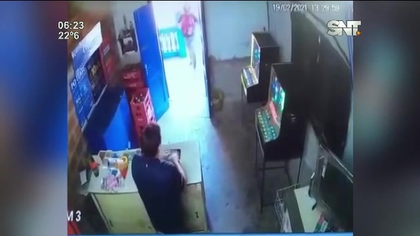 Comerciante logró repeler asalto en Areguá - SNT