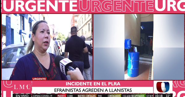 Disturbios importantes en el PLRA protagonizados por efrainistas