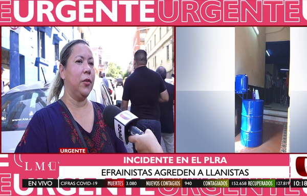 Efrainistas causan incidentes en el PLRA