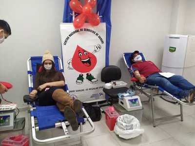Realizaron jornada de donación de sangre » San Lorenzo PY