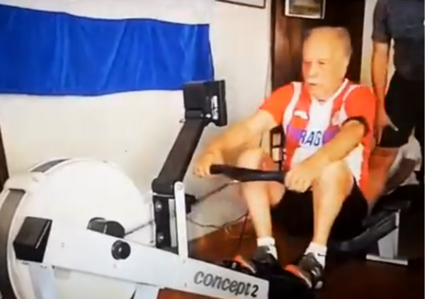 Paraguayo de 92 años logra medalla de plata en Campeonato Mundial de Remo bajo techo - Megacadena — Últimas Noticias de Paraguay
