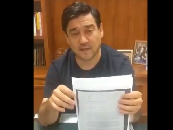 Buzarquis a Alegre: “Oiko ndehegui peteĩ dictador; más de 12 años con tu caprichito” - ADN Digital