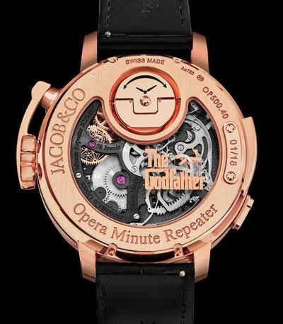 El reloj que hace sonar la música de “El Padrino”