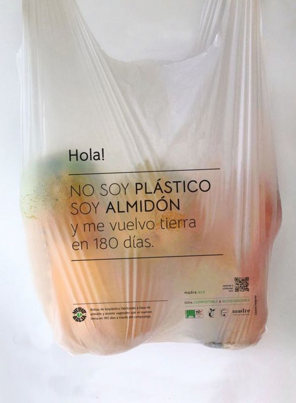 En defensa de la Madre Tierra: usar bolsas biodegradables en reemplazo del plástico común