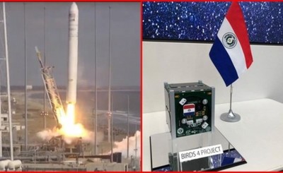 GuaraniSat-1 ya está en la Estación Espacial Internacional