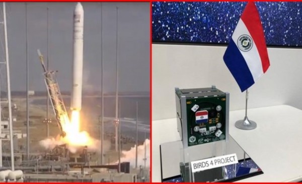 GuaraniSat-1 ya está en la Estación Espacial Internacional