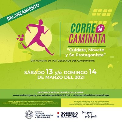 Sedeco invita a la correcaminata por el Día de los Derechos del Consumidor | El Independiente