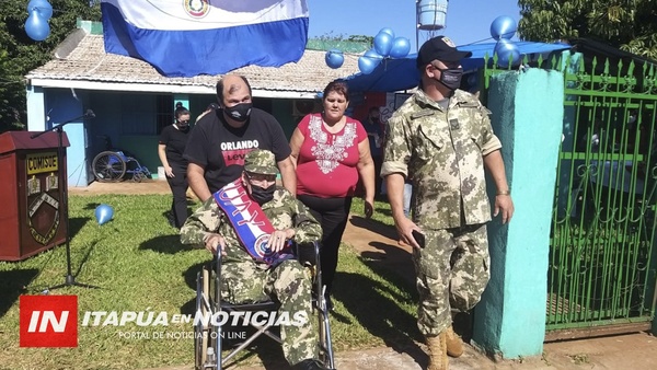 FESTEJAN NUEVO CUMPLEAÑOS DEL EX COMBATIENTE DIEGO MARTINEZ