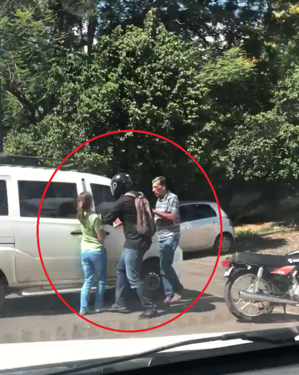 Maniobras imprudentes terminan en violencia