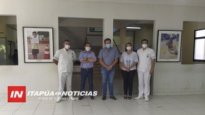 FLAMANTES RETRATOS DEL CONCURSO “ENCARNACIÓN EN PANDEMIA” YA LUCEN EN EL HOSPITAL.