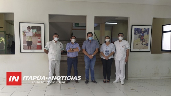 FLAMANTES RETRATOS DEL CONCURSO “ENCARNACIÓN EN PANDEMIA” YA LUCEN EN EL HOSPITAL.