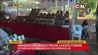 Asunción: Ofrecen una variedad de productos en la Expo Tereré - C9N