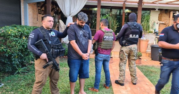 La Nación / Capturan en Hernandarias a un traficante de drogas buscado por Brasil